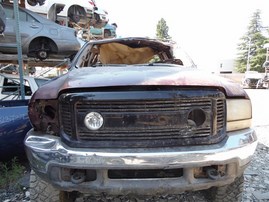 2000 Ford F-250 XLT Burgundy Extended Cab 7.3L AT 4WD #F24755